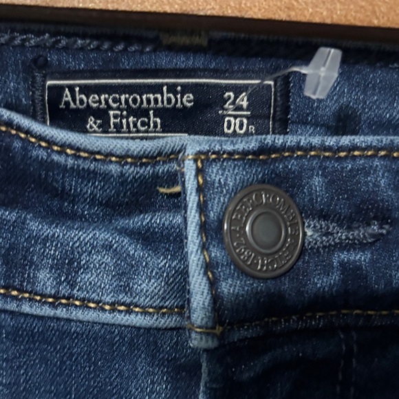 Abercrombie & Fitch jeans women’s size 00 simone ripped Distressed Skinny - Picture 6 of 11